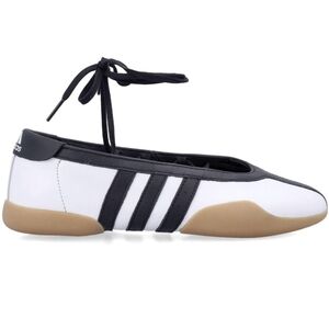 NEW Adidas Ballet White Stripe Taekwondo Shoe 7.5 Black